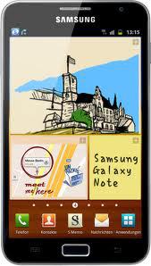 Смартфон Samsung Galaxy Note GT-N7000 Blue - Куйбышев