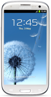 Смартфон Samsung Galaxy S3 GT-I9300 32Gb Marble white - Куйбышев